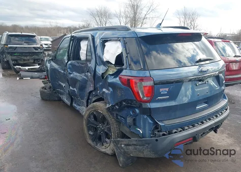 2019 Ford Explorer Sport from USA, damaged, VIN 1FM5K8GT9KGA85022